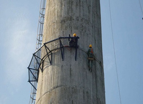 烟囱维修加固
